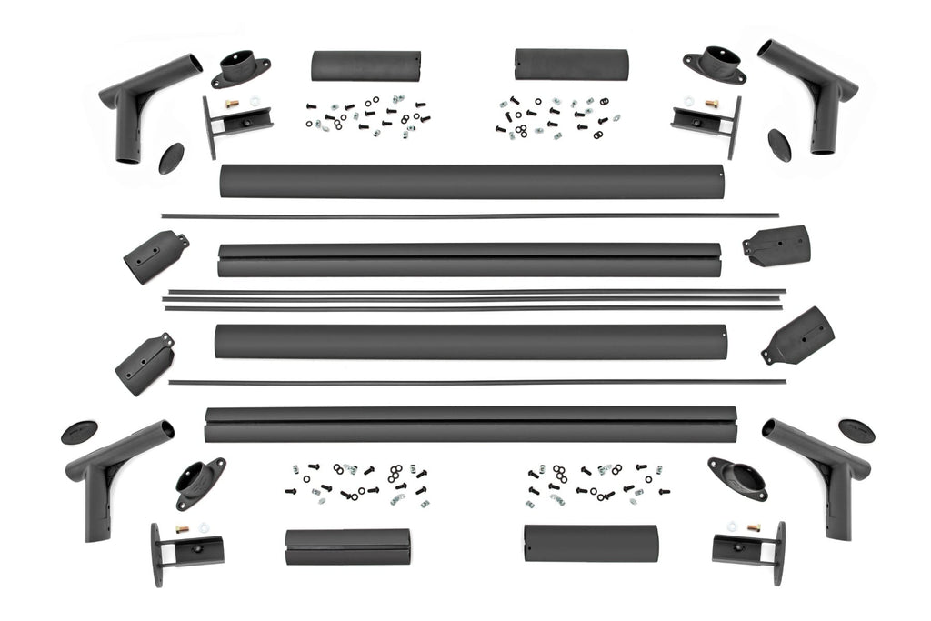 Bed Rack Half Rack Aluminum Chevy Silverado 1500 2WD/4WD (2019-2026) Rough Country