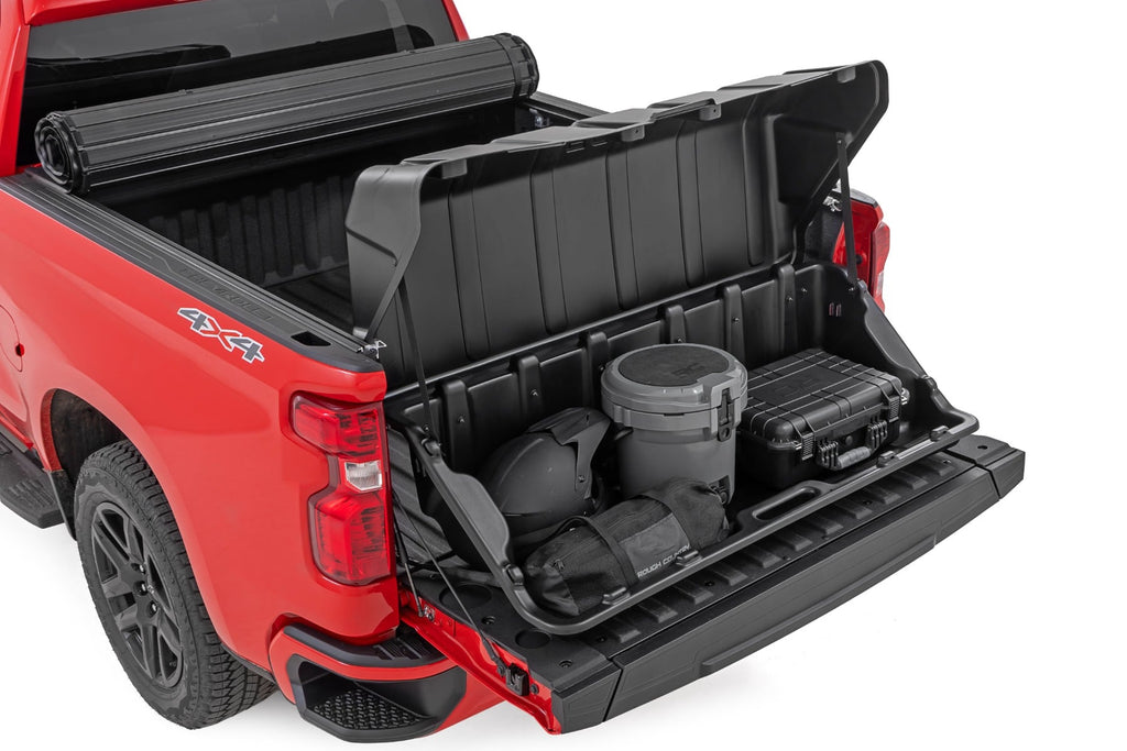 Truck Bed Cargo Storage Box Lid & Box Easy Access Full Size 56 Inch Rough Country