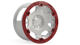 Modular Rash Ring Kit w/ Hardware Red 6-Spoke TeraFlex