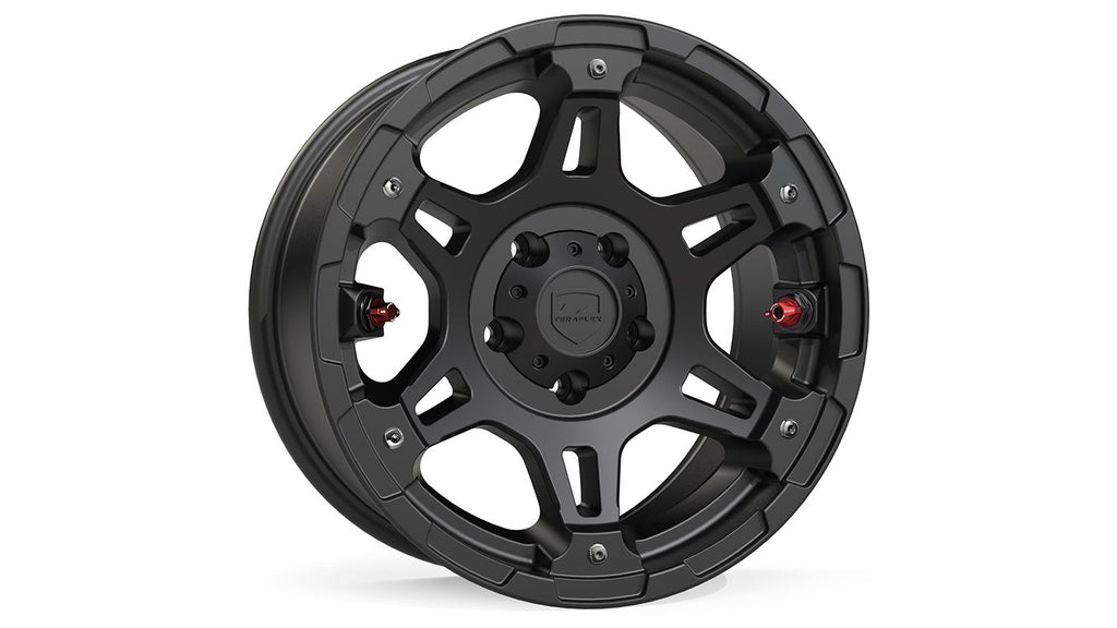 Nomad Split Spoke Off-Road Wheel 5x5 Inch -12mm Metallic Black TeraFlex