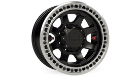 Olympus Beadlock Off-Road Wheel 8x6.5 Inch -25mm Metallic Black TeraFlex