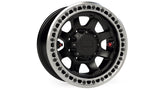Olympus Beadlock Off-Road Wheel 8x6.5 Inch -25mm Metallic Black TeraFlex