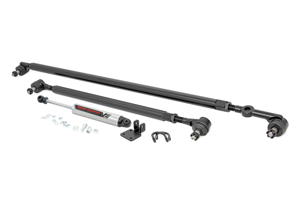 HD Steering Kit V2 Stabilizer Combo Jeep Cherokee XJ/Comanche MJ/Wrangler TJ Rough Country