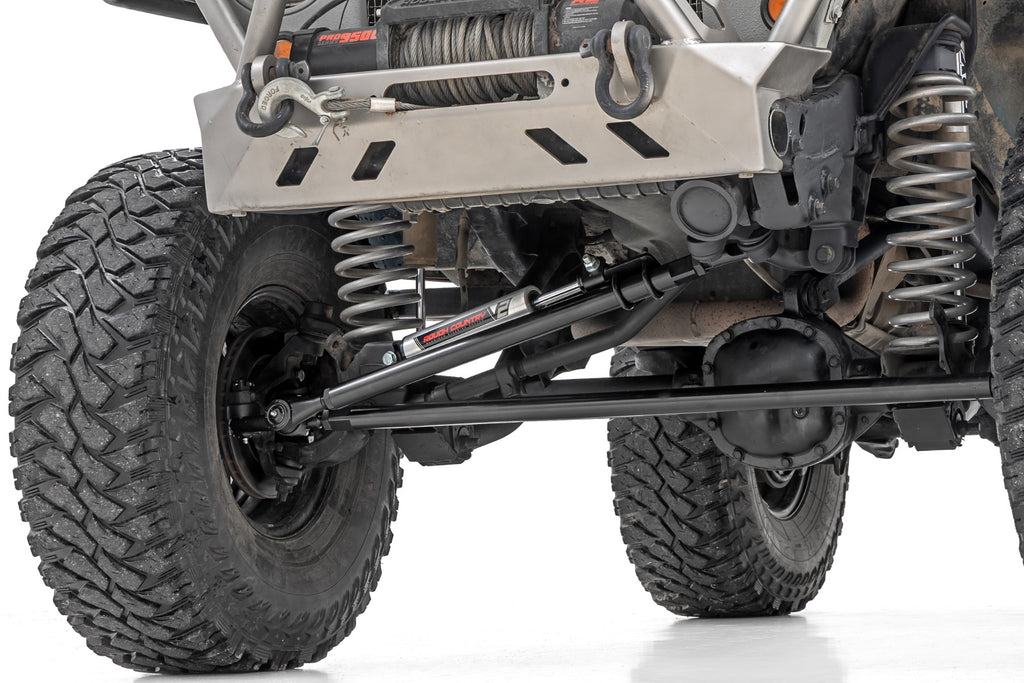 HD Steering Kit V2 Stabilizer Combo Jeep Cherokee XJ/Comanche MJ/Wrangler TJ Rough Country