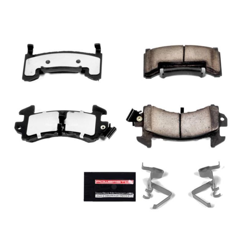 Powerstop Z36 Extreme Truck & Tow Carbon Fiber Ceramic Brake Pads | GM D154 Caliper | Z36-154