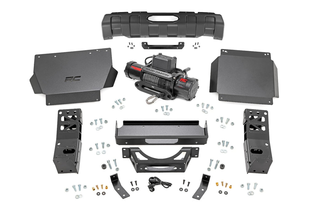 Hidden Winch Mount PRO12000S Toyota Tacoma 4WD (2024-2026) Rough Country