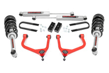 Cargar imagen en el visor de la galería, 3.5 Inch Lift Kit N3 Struts Red Chevy Silverado 1500 2WD/4WD (2025-2026) Rough Country