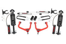 Cargar imagen en el visor de la galería, 3.5 Inch Lift Kit Vertex/V2 Red Chevy Silverado 1500 2WD/4WD (2025-2026) Rough Country