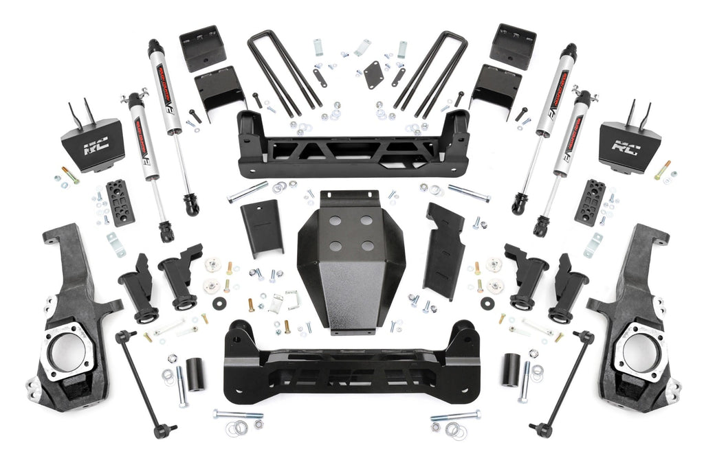 5 Inch Lift Kit Torsion Drop V2 Silverado/Sierra 2500HD/3500HD (20-26) Rough Country