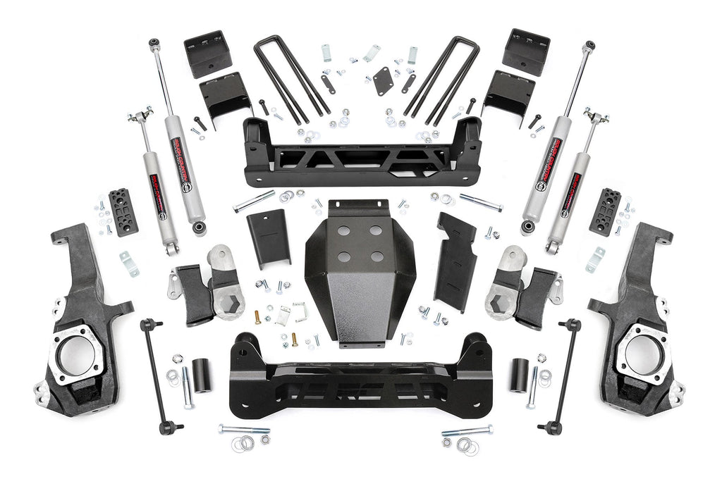 5 Inch Lift Kit NTD w/ Overloads Silverado/Sierra 2500HD/3500HD (20-26) Rough Country