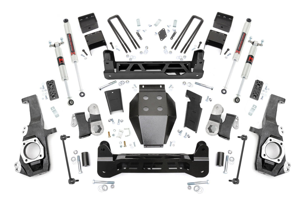 5 Inch Lift Kit NTD M1 w/ Overloads Silverado/Sierra 2500HD/3500HD (20-26) Rough Country