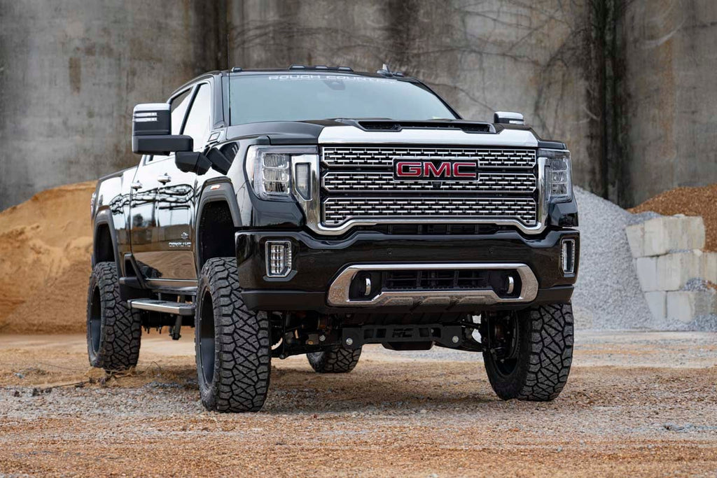 7 Inch Lift Kit NTD Vertex Shocks w/ Overloads Silverado/Sierra 2500HD/3500HD (20-26) Rough Country