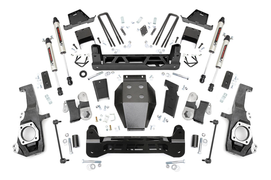 7 Inch Lift Kit NTD V2 w/ Overloads Silverado/Sierra 2500HD/3500HD (20-26) Rough Country