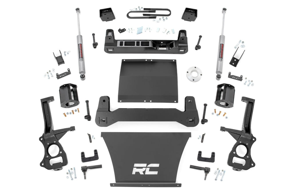 6 Inch Lift Kit Mono Leaf Rear Chevy Silverado 1500 2WD (2025-2026) Rough Country