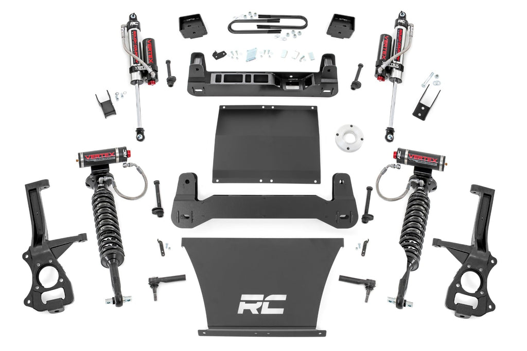 6 Inch Lift Kit Mono Leaf Rear Vertex Chevy Silverado 1500 2WD (25-26) Rough Country