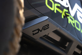 DV8 Offroad 18-23 Jeep Wrangler JL 4 puertas Serie FS-15 Deslizadores de roca