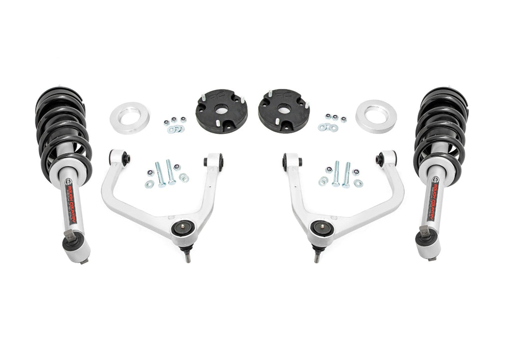 3.5 Inch Lift Kit N3 Struts Chevy/GMC SUV 1500 4WD (2021-2026) Rough Country