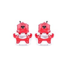 Cargar imagen en el visor de la galería, Power Stop 95-99 BMW M3 Rear Red Calipers w/Brackets - Pair