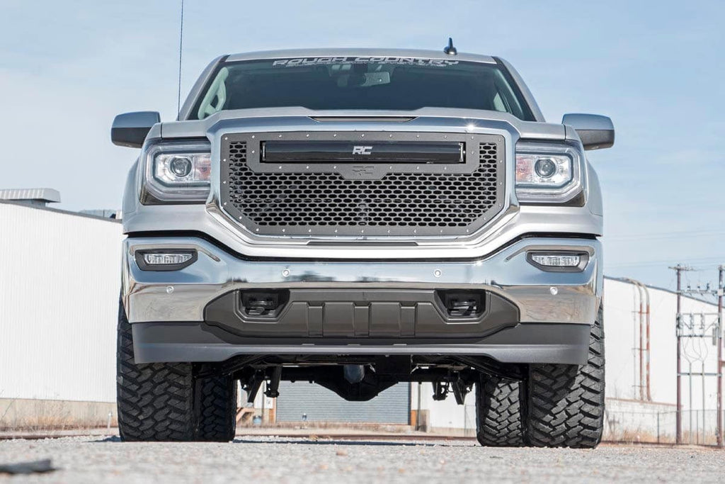 3.5 Inch Lift Kit Alu/Stamp Steel LCA M1 Strut Silverado/Sierra 1500 (14-18 & Classic) Rough Country