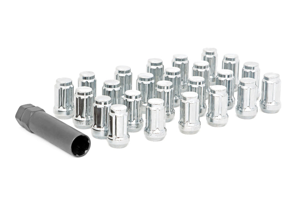 M12 x 1.5 Lug Nut Set of 24 Chrome Rough Country