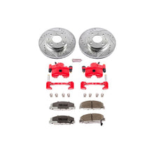 Cargar imagen en el visor de la galería, Power Stop 90-00 Honda Civic Front Z26 Street Warrior Brake Kit w/Calipers
