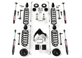 07-18 Wrangler JK 4 Door 4 Inch Coil Spring Base Lift Kit & 9550 VSS Twin-Tube TeraFlex