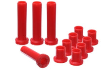 Cargar imagen en el visor de la galería, Energy Suspension Polaris RZR XP 900 Front A-Arn Bushings - Red