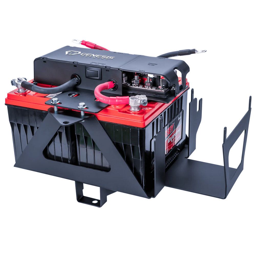 Genesis Offroad Gen 3 Dual Battery Kit | 131-JKDBK2AG3 | 2012 - 2018 Jeep Wrangler JK / JKU