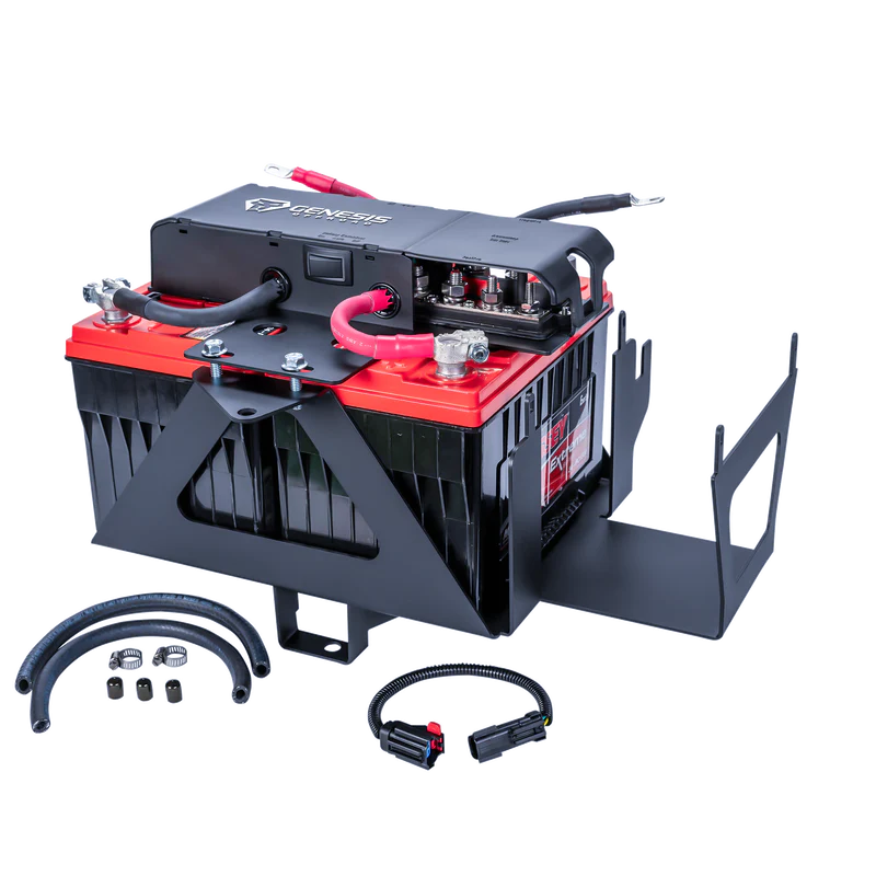 Genesis Offroad Gen 3 Dual Battery Kit | 131-JKDBK2AG3 | 2012 - 2018 Jeep Wrangler JK / JKU