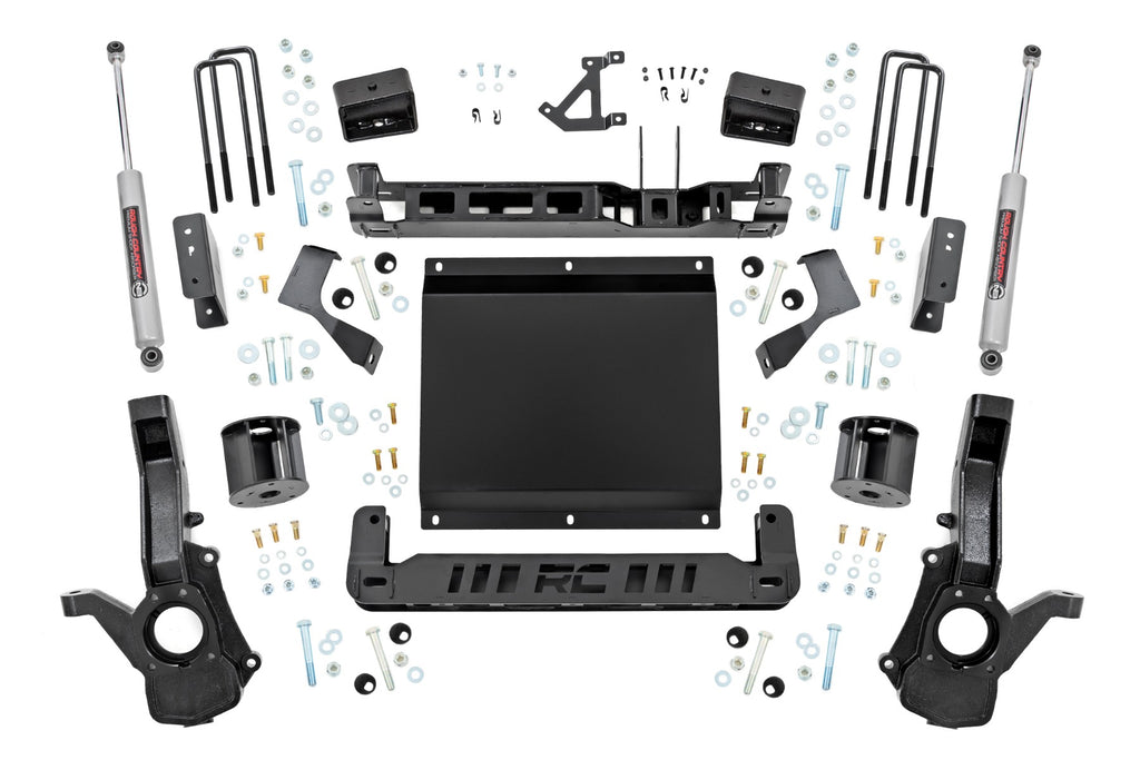 4 Inch Lift Kit N3 Shocks Chevy/GMC Canyon/Colorado 4WD (2023-2026) Rough Country