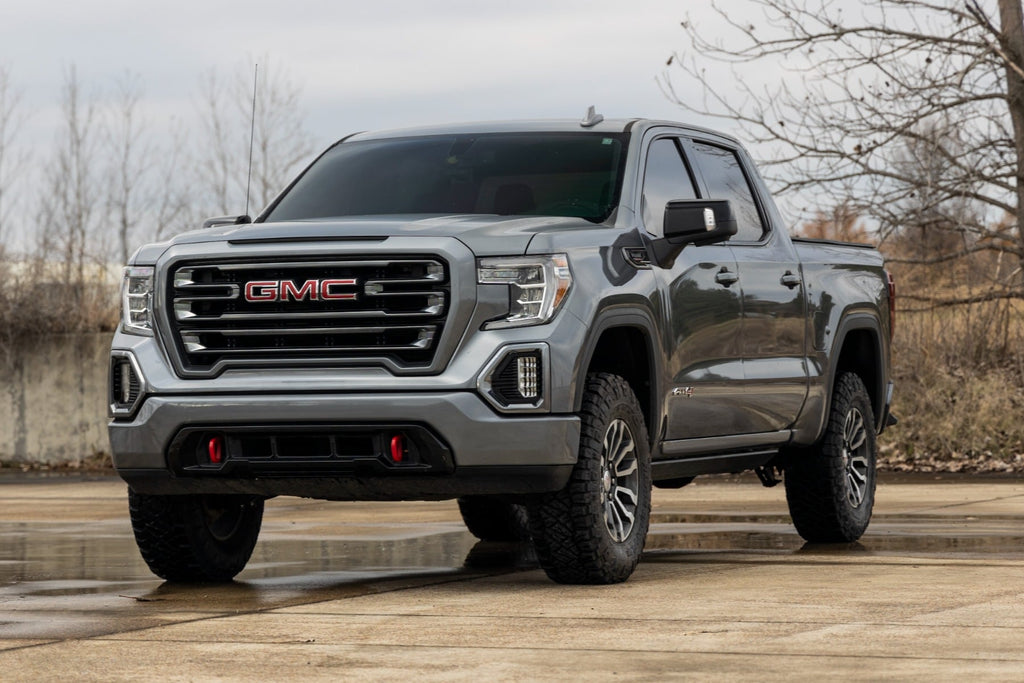 1.75 Inch Leveling Kit Forged Red UCA AT4 GMC Sierra 1500 (2019-2026) Rough Country