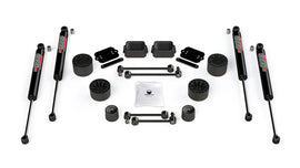 18-Up Wrangler JL 4 Door Rubicon 2.5 Inch Performance Spacer Lift Kit & 9550 VSS Shocks TeraFlex