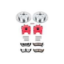 Cargar imagen en el visor de la galería, Power Stop 03-07 Jeep Liberty Rear Z36 Truck &amp; Tow Brake Kit w/Calipers