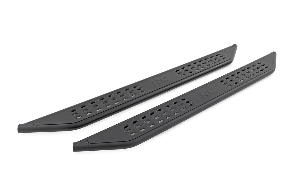 OV2 Running Boards Side Step Bars 4-Door Ford Bronco 4WD (2021-2025) Rough Country