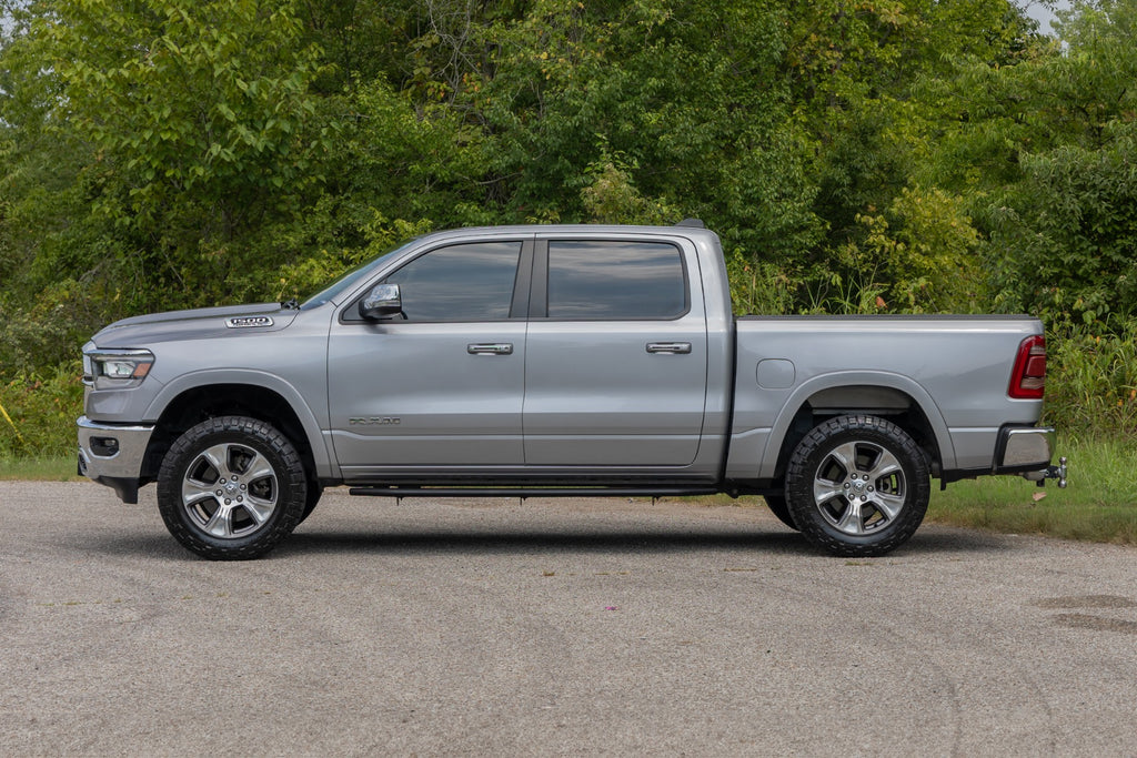 OV2 Running Boards Side Step Bars Crew Cab Ram 1500 (19-26)/1500 TRX (21-24) Rough Country