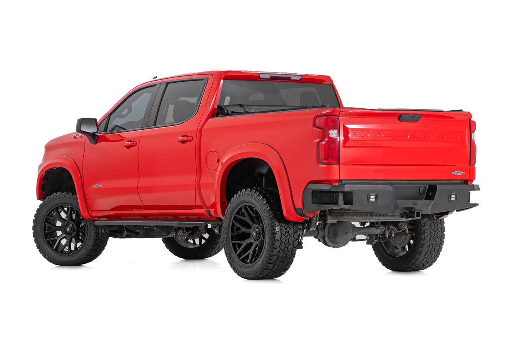 OV2 Running Boards Side Step Bars Crew Cab Silverado/Sierra 1500/2500HD (19-26) Rough Country