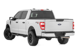 OV2 Running Boards Side Step Bars Crew Cab Ford F-150/Lightning/F-250/F-350 (15-26) Rough Country