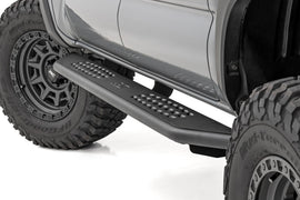 OV2 Running Boards Side Step Bars Crew Cab Toyota Tacoma 2WD/4WD (16-23) Rough Country