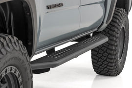 OV2 Running Boards Side Step Bars Crew Cab Toyota Tacoma 2WD/4WD (16-23) Rough Country