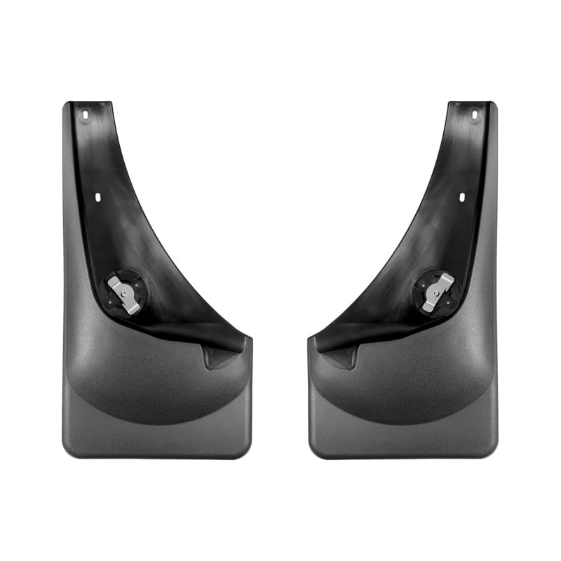 WeatherTech 18-23 Subaru Crosstrek No Drill Mudflaps Front Pair - Black