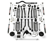 Cargar imagen en el visor de la galería, 07-18 Wrangler JK 4 Door 4 Inch Suspension System w/ 8 Alpine Short Control Arms &amp; 9550 VSS Twin-Tube TeraFlex