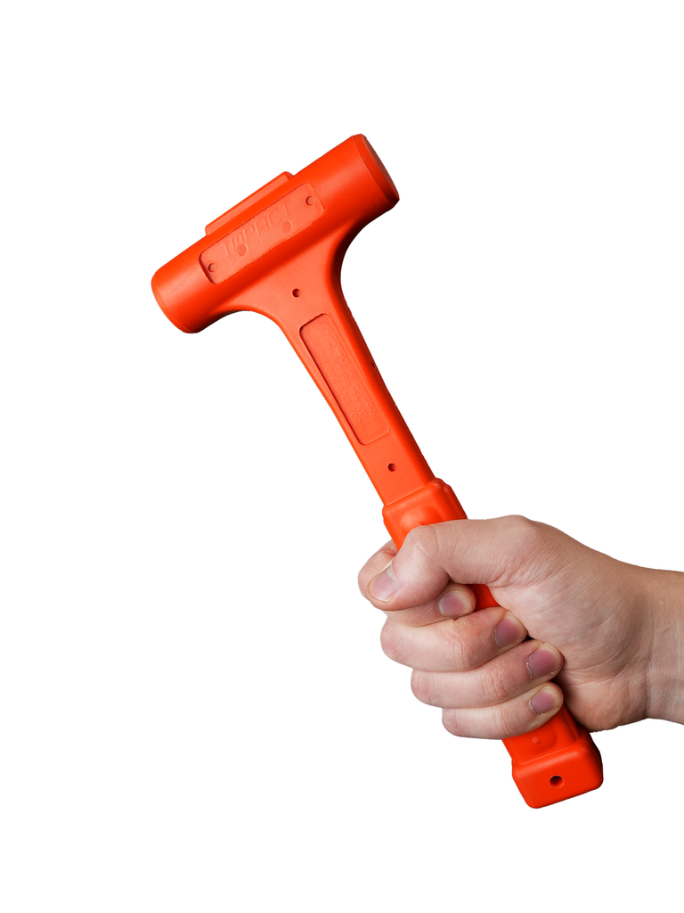 Impact Poly Hammers 14oz Orange Polyurethane Dead Blow Hammer
