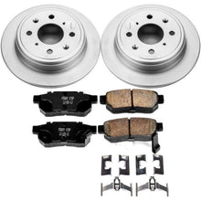 Cargar imagen en el visor de la galería, Power Stop 90-01 Acura Integra Rear Z17 Evolution Geomet Coated Brake Kit