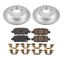 Cargar imagen en el visor de la galería, Power Stop 2009 Infiniti FX35 Rear Z17 Coated Brake Kit
