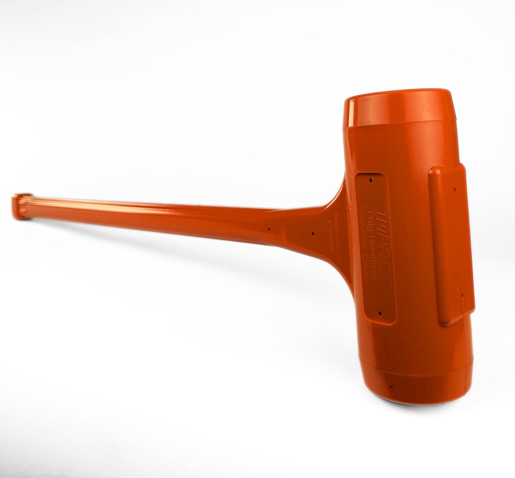 Impact Poly Hammers 15 Lbs Orange Polyurethane Dead Blow Sledge Hammer