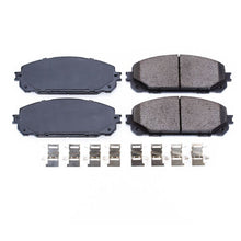 Cargar imagen en el visor de la galería, Power Stop 14-20 Jeep Cherokee Front Z17 Evolution Ceramic Brake Pads w/Hardware