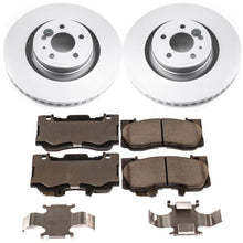 Cargar imagen en el visor de la galería, Power Stop 15-19 Ford Mustang Front Z17 Evolution Geomet Coated Brake Kit