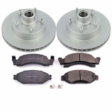 Cargar imagen en el visor de la galería, Power Stop 1986 Ford E-150 Front Z17 Evolution Geomet Coated Brake Kit