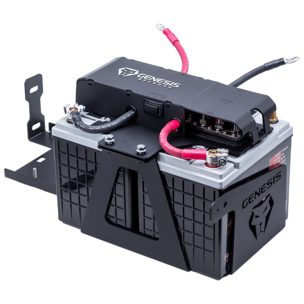 Genesis Offroad Gen 3 Dual Battery Kit | 185-JTDBKG3 | 2020 - 2025 Jeep Gladiator JT 3.6L Gas