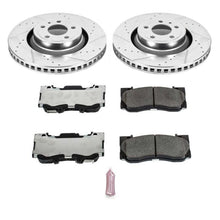 Cargar imagen en el visor de la galería, Power Stop 15-19 Ford Mustang Front Z26 Street Warrior Brake Kit